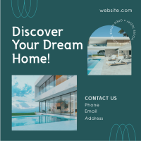 Your Dream Home Linkedin Post Design