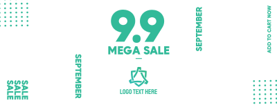 Mega Sale 9.9 Facebook cover Image Preview