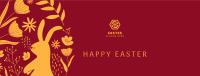 Magical Easter Egg Facebook Cover Image Preview