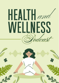 Health & Wellness Podcast Flyer Image Preview