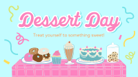 Dessert Picnic Buffet Animation Image Preview