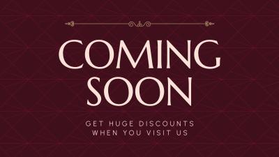 Art Deco Business Facebook event cover Image Preview