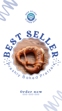 Tasty Pretzel TikTok Video Image Preview