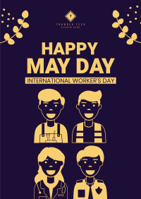 Workers Day Poster Image Preview