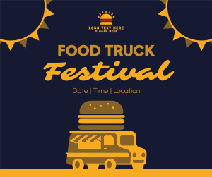 Festive Food Truck Facebook post Image Preview