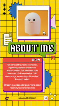 Quirky About Me Gamer  Video Preview