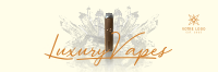 Luxury Vapes Twitter header (cover) Image Preview