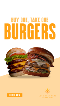 Double Burgers Promo YouTube short Image Preview