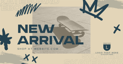 Urban Skateboard Shop Facebook ad Image Preview