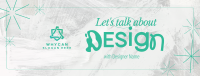 Minimalist Design Seminar Facebook cover Image Preview