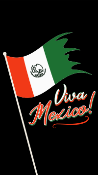 Raise Mexican Flag TikTok Video Image Preview