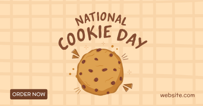 Cute Cookie Day Facebook ad Image Preview