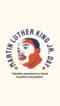 Martin Luther Day Facebook story Image Preview