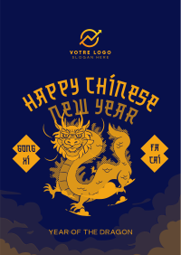 Chinese Dragon Year Poster Image Preview