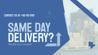 Reliable Delivery Courier Animation Image Preview