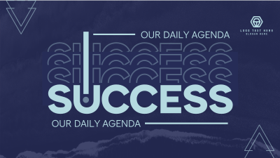 Success as Daily Agenda Facebook event cover Image Preview