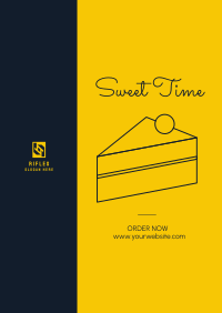 Sweet Time Flyer Design