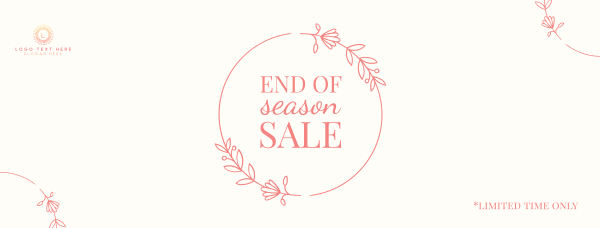 Season Sale Facebook Cover Design Image Preview