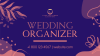 Wedding Organizer Doodles Facebook Event Cover Design