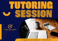 Tutoring Session Service Postcard Image Preview