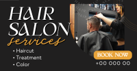 Salon Beauty Services Facebook Ad Design