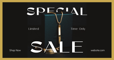 Jewelry Editorial Sale Facebook ad Image Preview