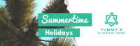 Summertime Holidays Twitter Header Image Preview
