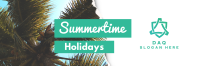 Summertime Holidays Twitter Header Image Preview