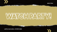 Watch Party Facebook Event Cover