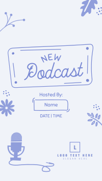 Generic Podcast Show Facebook story Image Preview