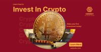 Crypto Investment Facebook Ad Design