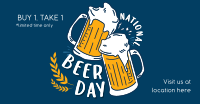 Beer Day Celebration Facebook ad Image Preview