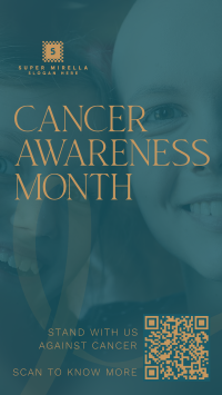 Cancer Awareness Month Facebook Story Image Preview