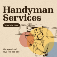 Rustic Handyman Service Linkedin Post Image Preview