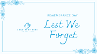 Remembrance Day Facebook event cover Image Preview