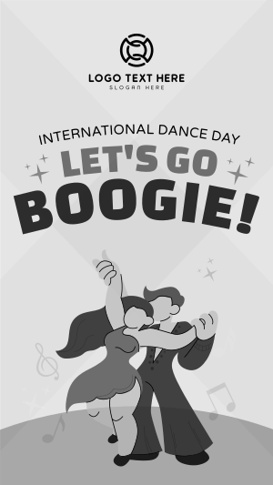 Lets Dance in International Dance Day Facebook story Image Preview