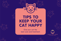 Cat Care Guide Pinterest board cover Image Preview