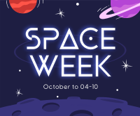 Space Week Event Facebook post Image Preview