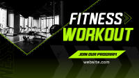 Fitness Workout Facebook Event Cover Image Preview