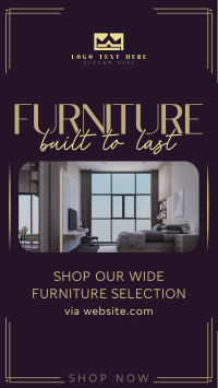 Quality Furniture Sale TikTok Video Preview