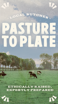 Rustic Livestock Pasture TikTok Video Image Preview