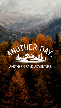 Grand Adventure Instagram Story Design