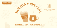 Holiday Special Drinks Twitter post Image Preview