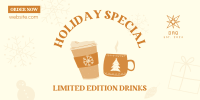 Holiday Special Drinks Twitter Post Image Preview