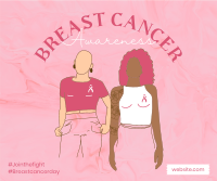Breast Cancer Survivor Facebook Post Design