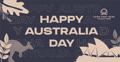 Australia Day Modern Facebook ad Image Preview