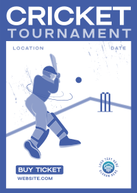 Cricket Tournament Poster Preview