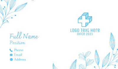 Floral Ornaments Business Card