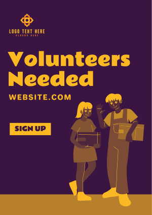 Volunteer Today Poster Image Preview