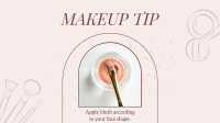 Makeup Beauty Tip Facebook event cover Image Preview